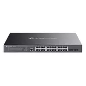 TP-Link OMADA stikalo SG3428XMPP (24xGbE, 4xSFP , 16xPoE , 8xPoE , 500W, 1xkonzola)