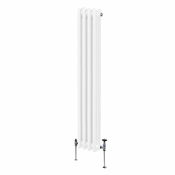 MONSTER Tradicionalni radiator s 3 stolpci - 1500 x 202 mm - bel, (21569761)