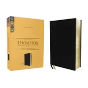 KJV, Thompson Chain-Reference Bible, European Bonded Leather, Black, Red Letter, Comfort Print