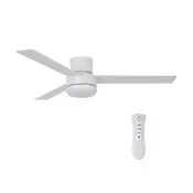 BAYSIDE 213036 - LED plafonski ventilator LAGOON GX53/17W/230V beli + daljinski upravljac