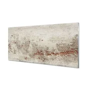tulup.si Slika na akrilnem steklu Vintage zid 125x50 cm 4 obešalnika