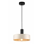Luster na sajli LATTE 1xE27/60W/230V bež/crna