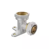 Mexen PEX-S stensko vrtljivi komolec s podporo PEX 16 x 1/2 GW - W97228-1612F-00