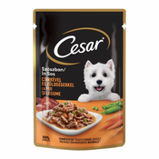 Vrečka Cesar piščanec in zelenjava 100 g