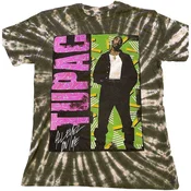2Pac All Eyez On Me (Wash Collection) Green L Majica