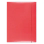 OFFICE products Papirnate mape z gumico, A4, rdeče barve