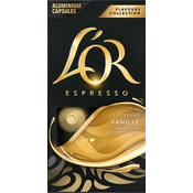 LOR Espresso Vanille aluminijaste kapsule za Nespresso® 10 kos