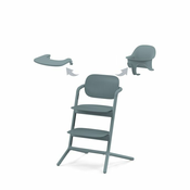 cybex® otroški stolček lemo™ set 3v1 stone blue