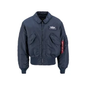 ALPHA INDUSTRIES Prehodna jakna, modra