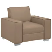 Sofa stolica Boja cappuccina 100 cm Lažna koža