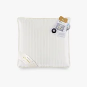 Vzglavnik iz gosjega puha 40x40 srebrne barve 150g topel ekskluzivni