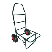 Northix Zložljiv transportni voziček, nosilnost 80 kg, jekleno ogrodje