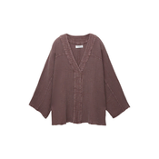 Pull&Bear Bluza čokolada