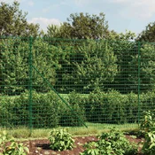 Ograda od žicane mreže sa šiljastim držacima zelena 1,6 x 25 m