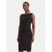 Fracomina Cocktail obleka FR26WD2001W42901 Črna Slim Fit