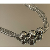 Ogrlica XE-20768 - Srebrna KP20768