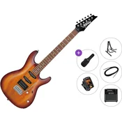 Ibanez GSA60-BS Premium SET Brown Sunburst Električna kitara