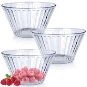 shumee Steklene sklede 11,5 cm, 270 ml 3 kosi.