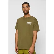 Mens T-shirt Cash Only - olive