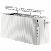 Toaster PLISSÉ XXL, 46 cm, bela, plastika, Alessi