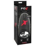 shumee PDX Elite - Masturbator Moto Bator s sesalnimi šoki in funkcijo sesanja