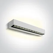 STENSKA SVETILKA LED 2x10W WW IP65 230V BELA DM67526B2/W/W
