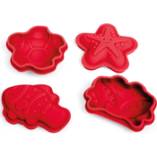 Bigjigs Toys Silikonski kalupi z rdečo češnjo