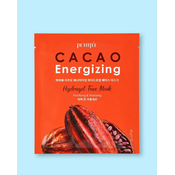 Petitfee & Koelf Hidrogelna tonizirajoča maska za obraz z izvlečkom kakava Cacao Energizing Hydrogel Face Mask - 30 g / 1 kos