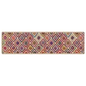 vidaXL vidaXL Pralna preproga 80x300 cm večbarvna protizdrsna, (20959630)