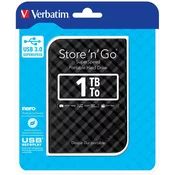 Verbatim HDD 1TB 3.0 Crn Kocka (53194)