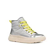 Gležnjarji Geox J Laquinny Girl B Abx J661JA 0NFFU C0598 M Srebrna