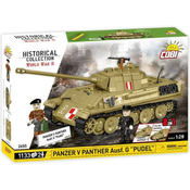 Cobi II WW Panzer V Panther Ausf. G Pudel, 1:28, 1133 k, 2 f