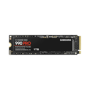 Samsung M.2 NVMe 1TB SSD, 990 PRO SSD ( MZ-V9P1T0BW )