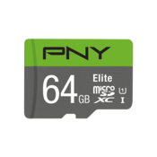 PNY MicroSDXC Elite, 64GB, klasa brzine U1, memorijska kartica s adapterom