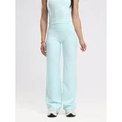neverover Pajkice Everyday Wide Leg Leggings cijansko modra