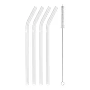 4-piece straw set, borosilicate glass, 23 cm, Sorrento - Zwilling