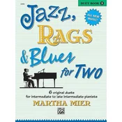 MIER:JAZZ RAGS & BLUES FOR DUETS PIANO,3