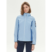 CMP Dežna jakna 39A5016 Svetlo modra Regular Fit