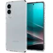 Spigen Liquid Crystal ovitek za Galaxy S25 Edge, prozoren (ACS09425)