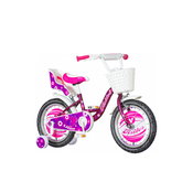 VISITOR Bicikl za devojcice LIL160 16 ljubicasti