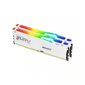 KINGSTON DDR5 64GB (2x32GB) 6000MHz CL40 DIMM FURY Beast White RGB XMP (KF560C40BWAK2-64 )