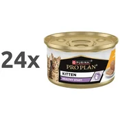 Purina Pro Plan Cat Kitten Healthy Start pašteta, konzerva - piščanec - 85 g 24 x 85 g