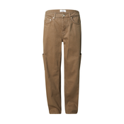 DAN FOX APPAREL Kargo kavbojke Bennet svetlo rjava