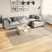 Tepih HUARTE kratka vlakna mek i periv boja pijeska 200x280 cm