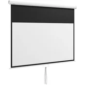 Homestar Projekcijsko platno 172x96 cm Belo