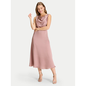 Swing Cocktail obleka 5AK04900 Roza Regular Fit
