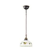 Kolarz 731.30.137 - Luster na sajli NONNA 1xE27/75W/230V precnik 30 cm boja vina