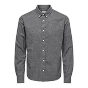 Only & Sons Srajca Nikola  pegasto siva