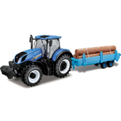 Bburago 1:32 Poljoprivredni traktor New Holland s drvenim oblogama