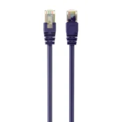 *Patch kabel Cat.6A S/FTP LSZH 1m vijoličen